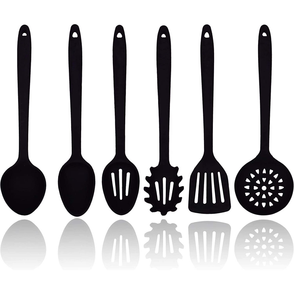 Silicone Cooking Utensils Set (Grey): image 2