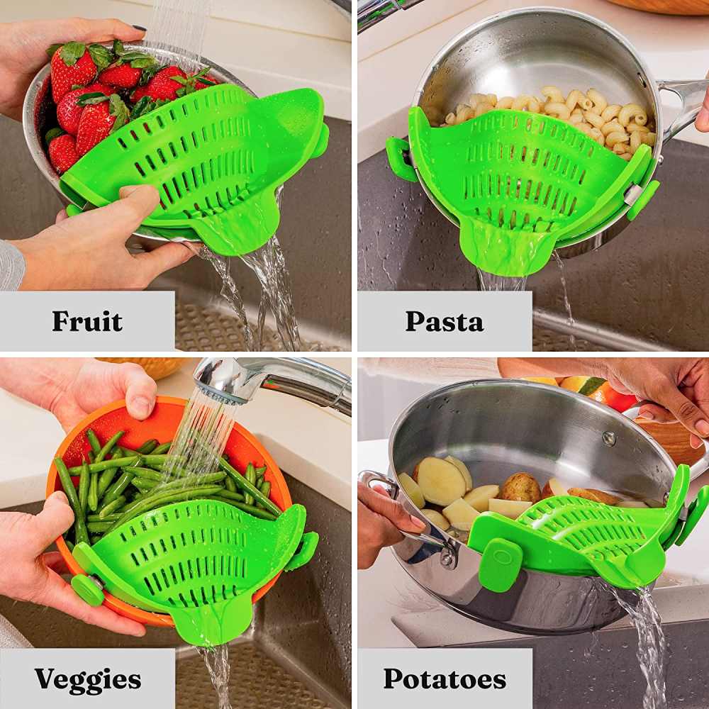 Strainer for pasta (Lime Green): image 10