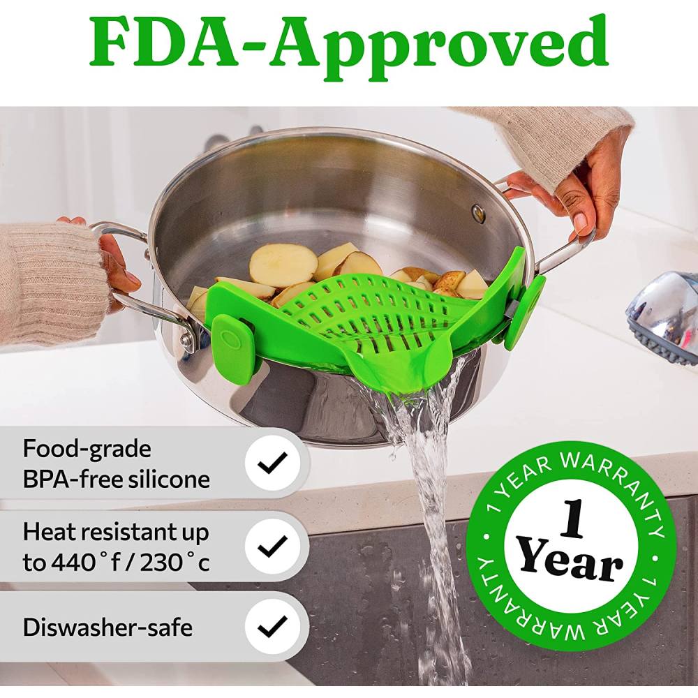 Strainer for pasta (Lime Green): image 11