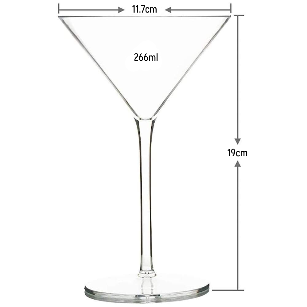 Plastic Martini Glasses: image 10